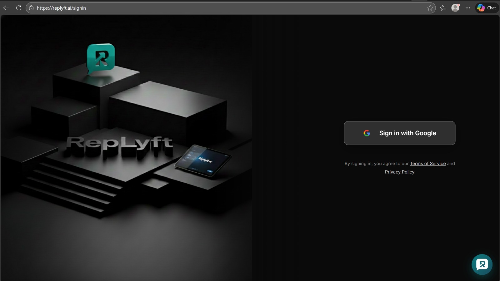 RepLyft Platform - Click to try